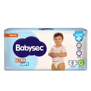 BABYSEC ULTRA REG PAÑAL GR x 8u